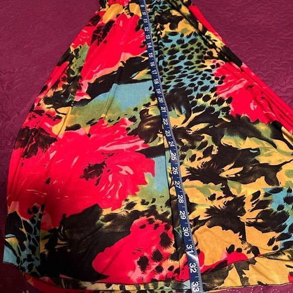 Beaded halter beach dress - size small med - smocked back and under bra area - Picture 4 of 9